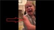 Little girl gets freaked out by ladybug