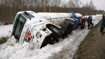 Crash compilation de camion n°29 || Truck - Bus - streetcar Crashes Compilation