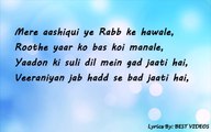 Wafa ne Bewafai (Tera Suroor) - LYRICS