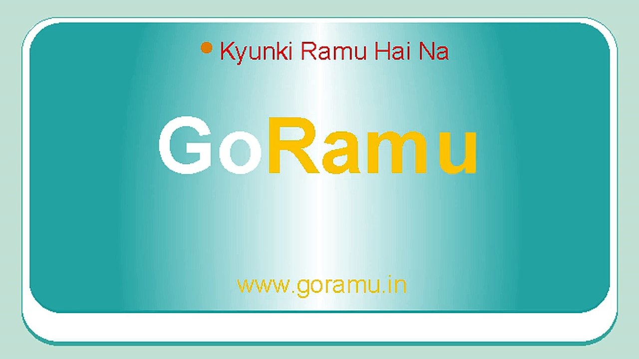 GoRamu - Most Acclaimed Online Grocery Shopping in Kolkata