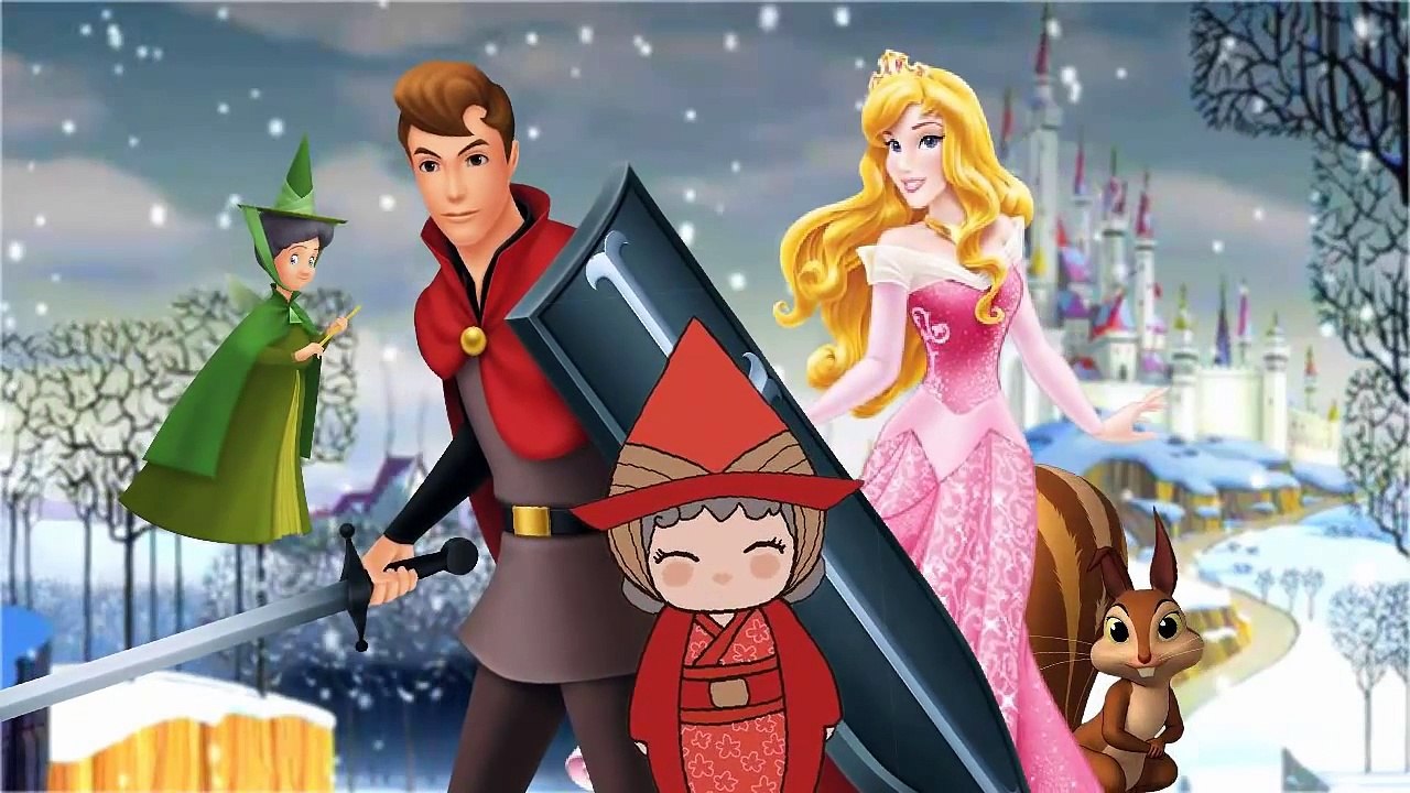 Sleeping Beauty Daddy Finger - Finger Family Parody Song Nursery Rhyme