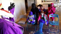 #15 ● Super hero Compilation! Cute Baby toilet trouble challenge prank! Ariel and Spiderman and Frozen Elsa