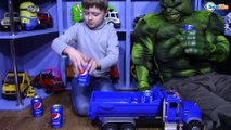 AMAZING PEPSI CHALLENGE! Hulk & Bad Baby ПЕПСИ ЧЕЛЛЕНДЖ FUN in Real Life