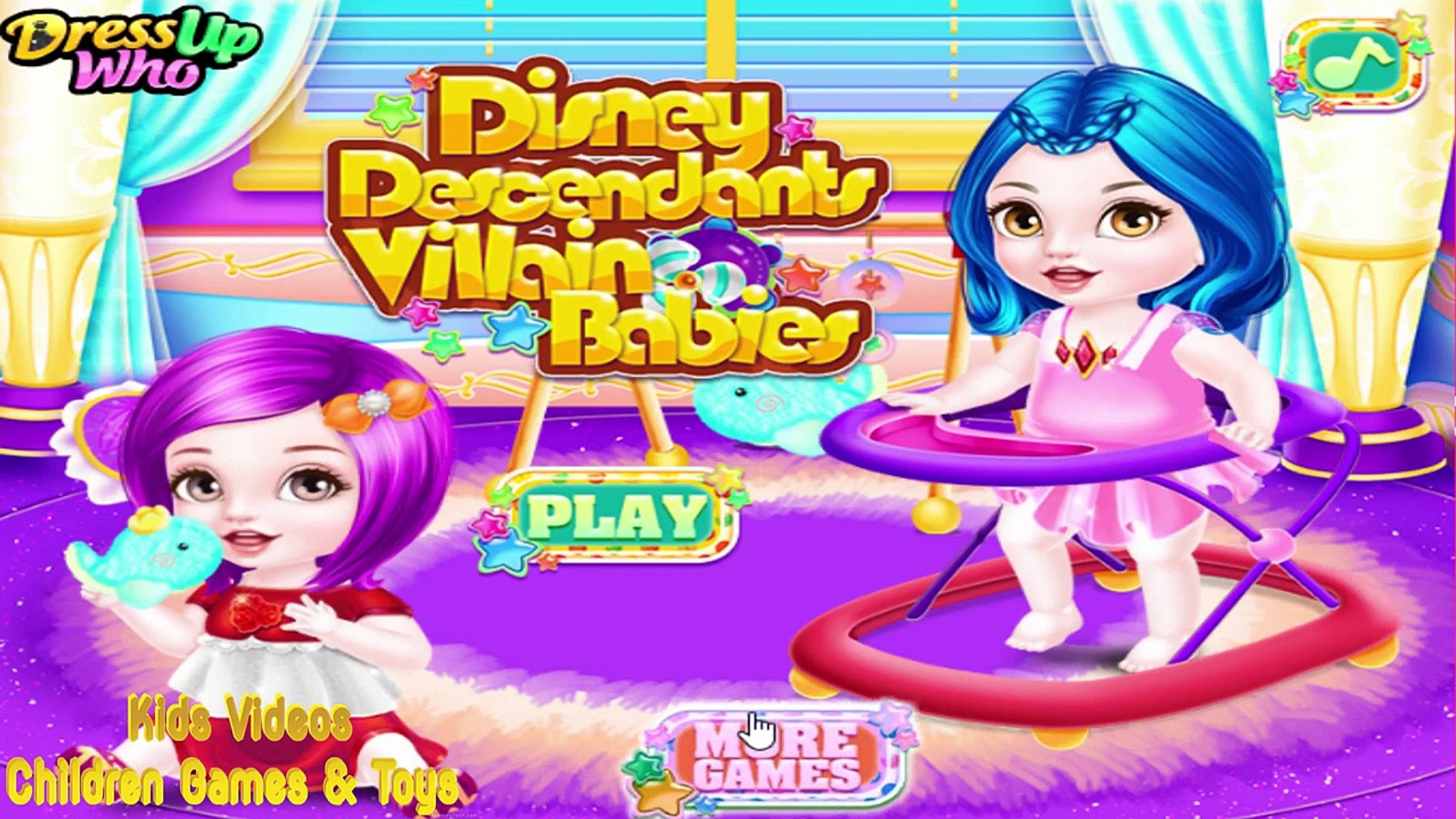 Disney Games - Disney Descendants Villain Babies