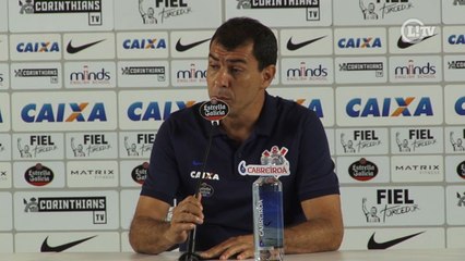 Fabio Carille reclama da arbitragem e enaltece entrega do Corinthians