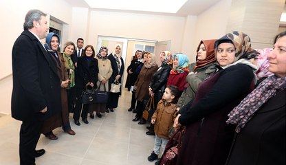 BAŞKAN PALANCIOĞLU KADIN KÜLTÜR MERKEZİNİ, TALASLI KADINLARA TANITTI