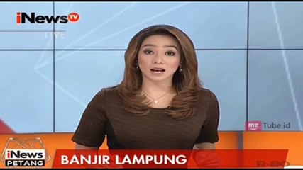 Banjir di Bringsewu Putus Akses Jalan Perkantoran Pemda