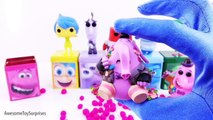 Disney Frozen Inside Out PJ Masks DIY Cubeez Play-Doh Dippin Dots Surprise Episodes Learn Colors!