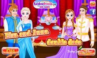 Disney Frozen Game Elsa And Anna Double Date Baby Videos Games For Kids Frozen Games Colle