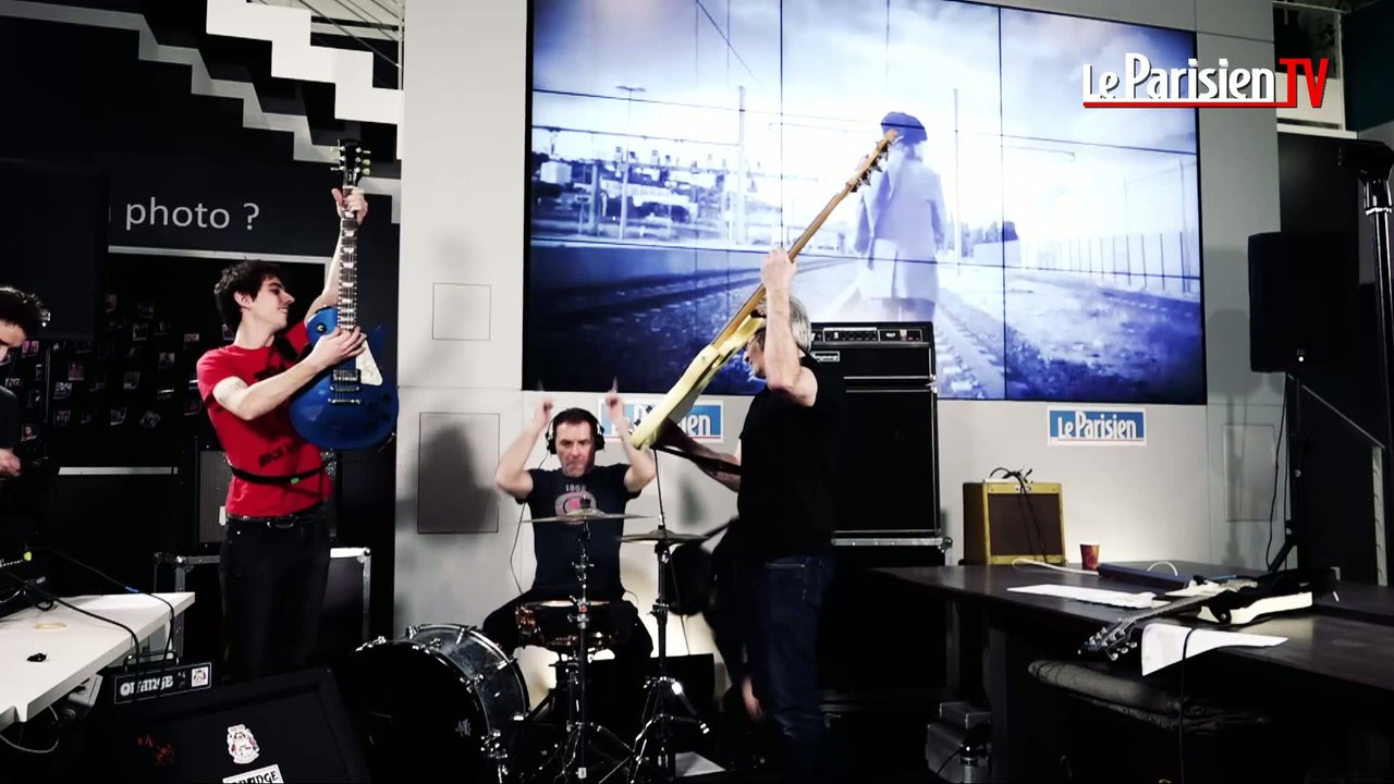 Les Wampas chantent « Manu Chao » en live au Parisien