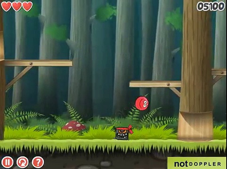 Красный шарик игра для детей все серии подряд Красный Шар