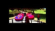 La NUEVA de Batman, Superman y Spiderman Autos Personalizados Pista de carreras de Rayo Mcqueen de Cars Rayo Macuin