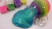 레인보우 반짝이 액체괴물 만들기 액괴 흐르는 점토 How To Make Glitter Rainbow Slime Learn the Recipe DIY