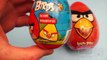 Angry Birds Huevos Sorpresa Aprender Tamaños Grande Grande Grande! La apertura de los Huevos con Juguetes y Dulces