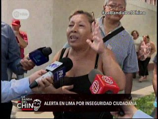 Nota - Alerta en Lima por inseguridad ciudadana