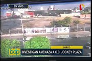 Alcalde de Surco aseguró que aumentarán protocolos contra vandalismo en Jockey Plaza