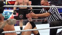 Bloodiest Match Ever - Brock Lesnar vs Randy Orton - BRUTAL FIGHT - FULL Match HD - YouTube