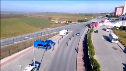 Futbol'da Şike Kumpası" Davası - Silivri'de Güvenlik Önlemi Drone Ile Görüntülendi - Istanbul