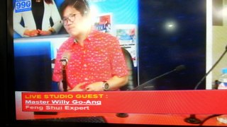 MASTER FENG SHUI ANG GUESTED IN RADYO INQUIRER DZIQ 990 AM