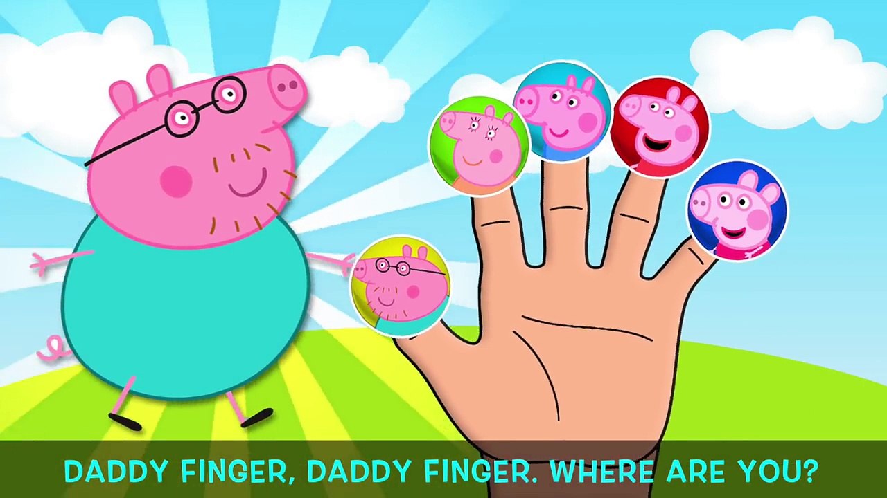 Peppa Pig Finger Family Songs