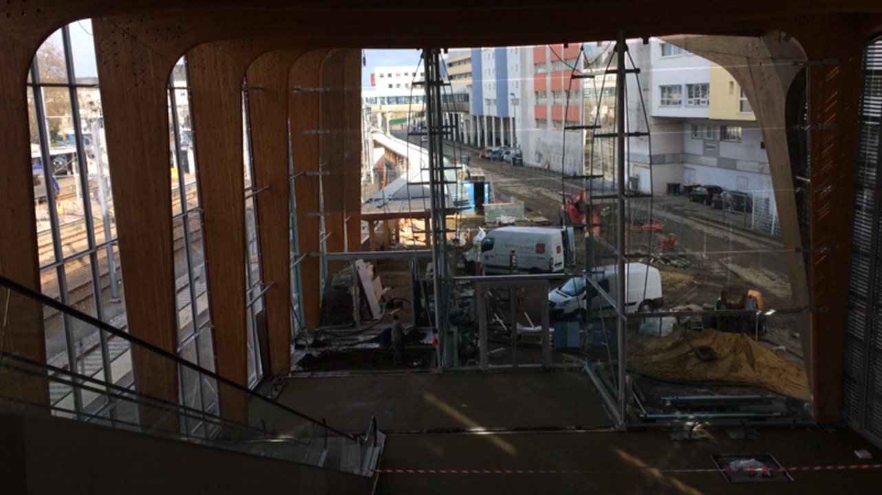 Immersion dans le chantier de la gare