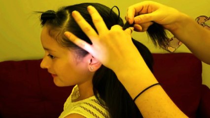 Little Punjabi Girl Hair Style !! Stylish kudiyan, Hair Style # 01