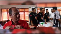 Ditengah Rapat Pleno KPUD Banten, Saksi Paslon Nomor 2 Meninggalkan Rapat