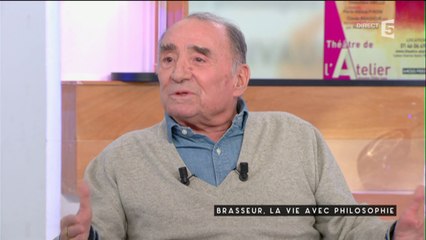 Brasseur, la vie avec philosophie - C à vous - 20/02/2017