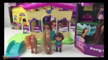 Dora the Explorer - Doras Explorer House Playset with Swiper & Shopkins Desserts!