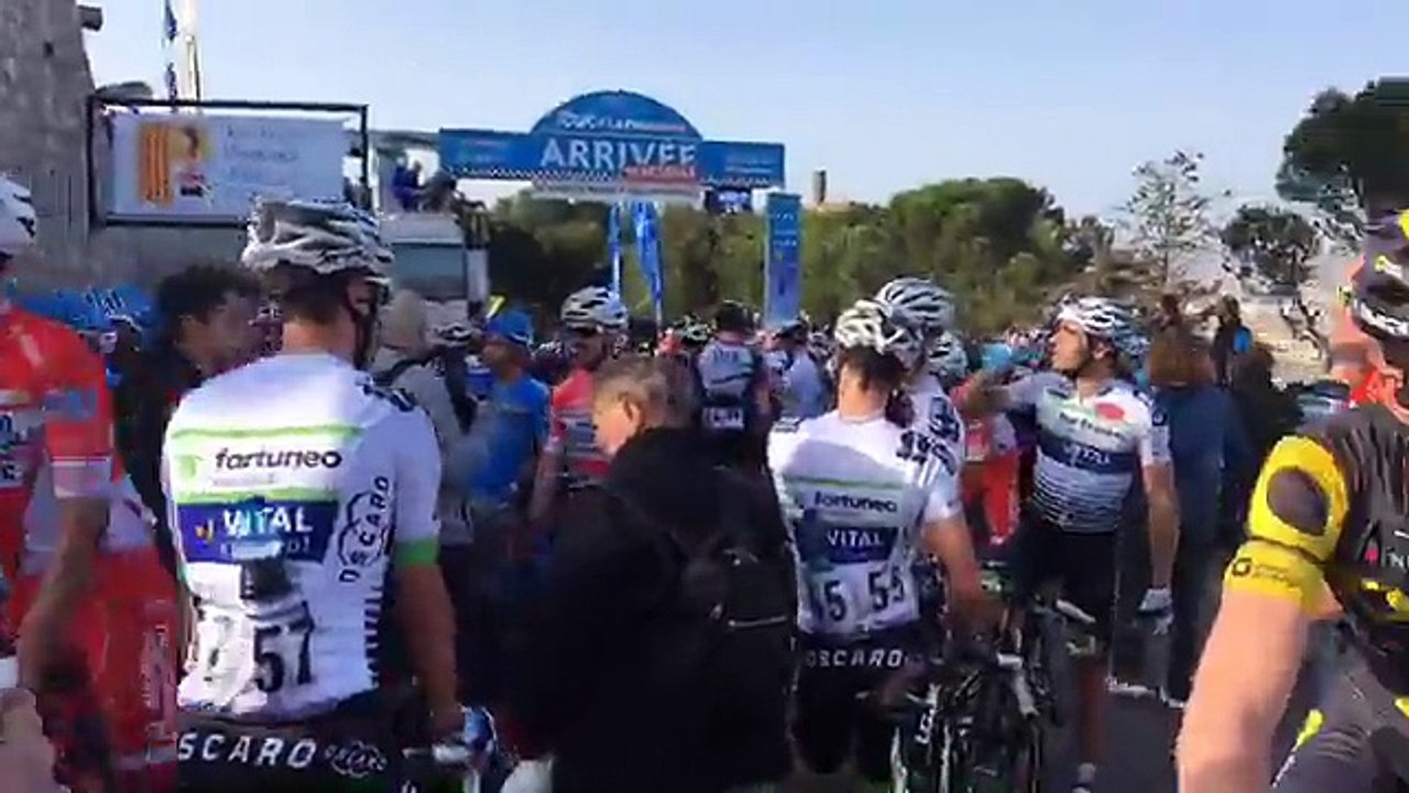 Tour de La Provence : l'ascension de ND de la Garde  et les réactions après la dernière étape Aix - Marseille