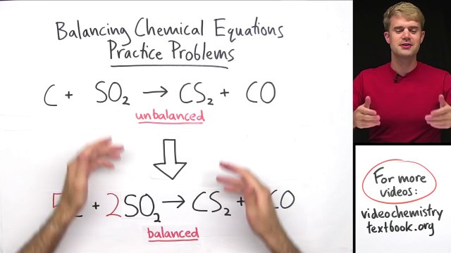 Balancing Chemical Equations Practice Problems