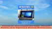 READ ONLINE  Windows 10 2016 Complete User Guide   Microsoft Windows 10 for Beginners  Advanced