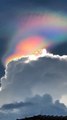 Rare Fire Rainbow Over Singapore