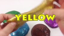 De oro los Colores de Brillo Limo Orbeez de BRICOLAJE de Taza de Agua a Aprender los Colores de Juguete Huevos Sorpresa