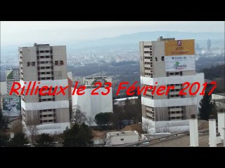 Rillieux le 23  02  2017 Destruction des deux Lyautey Rillieux