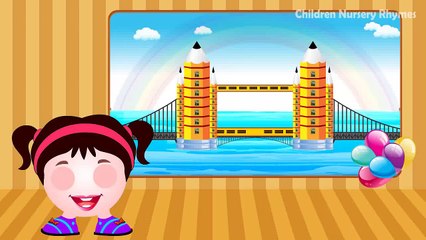 London Bridge is falling down - Nursery Rhyme for kids - kids song with lyrics