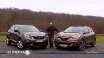 Comparatif vidéo - Peugeot 3008 vs Renault Kadjar: la french touch