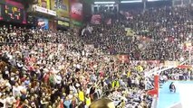 Delije - Nadglasavanje himne Evrolige! Crvena zvezda - Galatasaraj