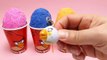 How To Make Angry Birds Floam Clay Surprise Eggs with Toys - Angry Birds Cups