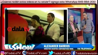 Alexander Barrios Director Corporativo de PAWA detalla los inconvenientes ocurridos en uno de sus Aviones-El Show Del Mediodía-Video