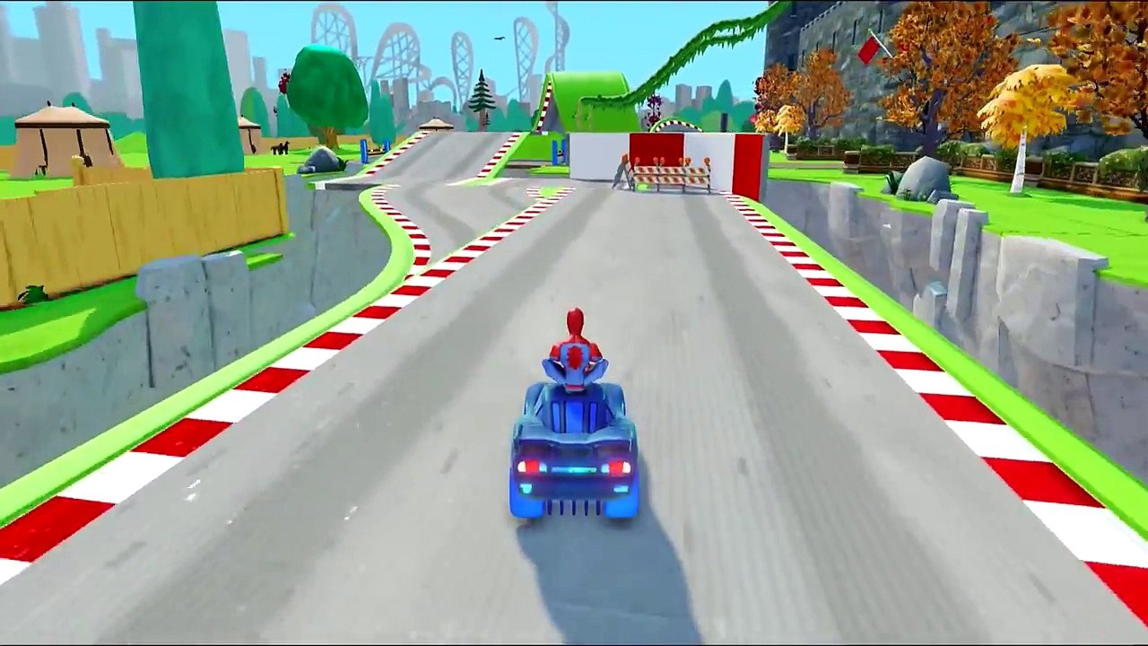 #Incy Wincy Spider Nursery Rhymes Songs | Disney McQueen Cars, Spiderman, Hulk Colors For