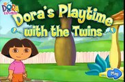 Doras PlayTime With the Twins Called Dora La Exploradora en Espagnol baby games jeux de f