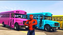 McQueen Spiderman Coche de Policía, Camiones de Remolque de Transporte de Videos para Niños canciones infantiles