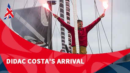 D108 : Didac Costa's arrival / Vendée Globe