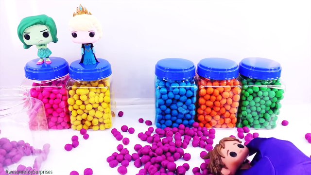 Learn Colors with Playdoh Dippin Dots Funko Pop Toy Surprises
