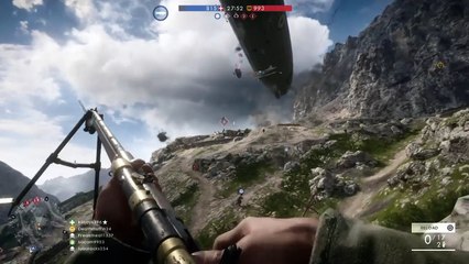 Battlefield 1- Sniper Montage