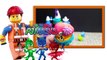 LEARN COLORS PJ Masks Characters & Tayo Garage Surprise Toys, MashEms, FashEms Chocolate E