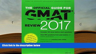 PDF  The Official Guide to the GMAT Review 2017 Bundle + Question Bank + Video For Ipad