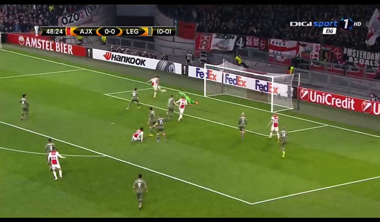 Nick Viergever Goal HD - Ajax 1-0 Legia - 23.02.2017