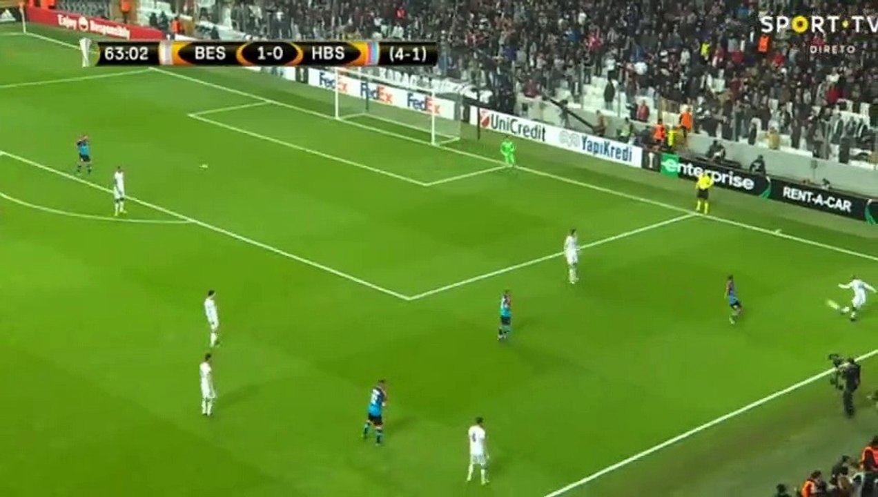 Anthony Nwakaeme Goal HD - Besiktas 1 - 1 Hapoel Beer Sheva - 23.02.2017 HD